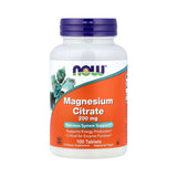 NOW Foods, Magnesium Citrate, 100 Tablets