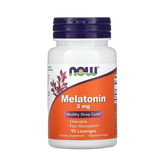 NOW Foods, Melatonin, 3 mg, 90 Lozenges