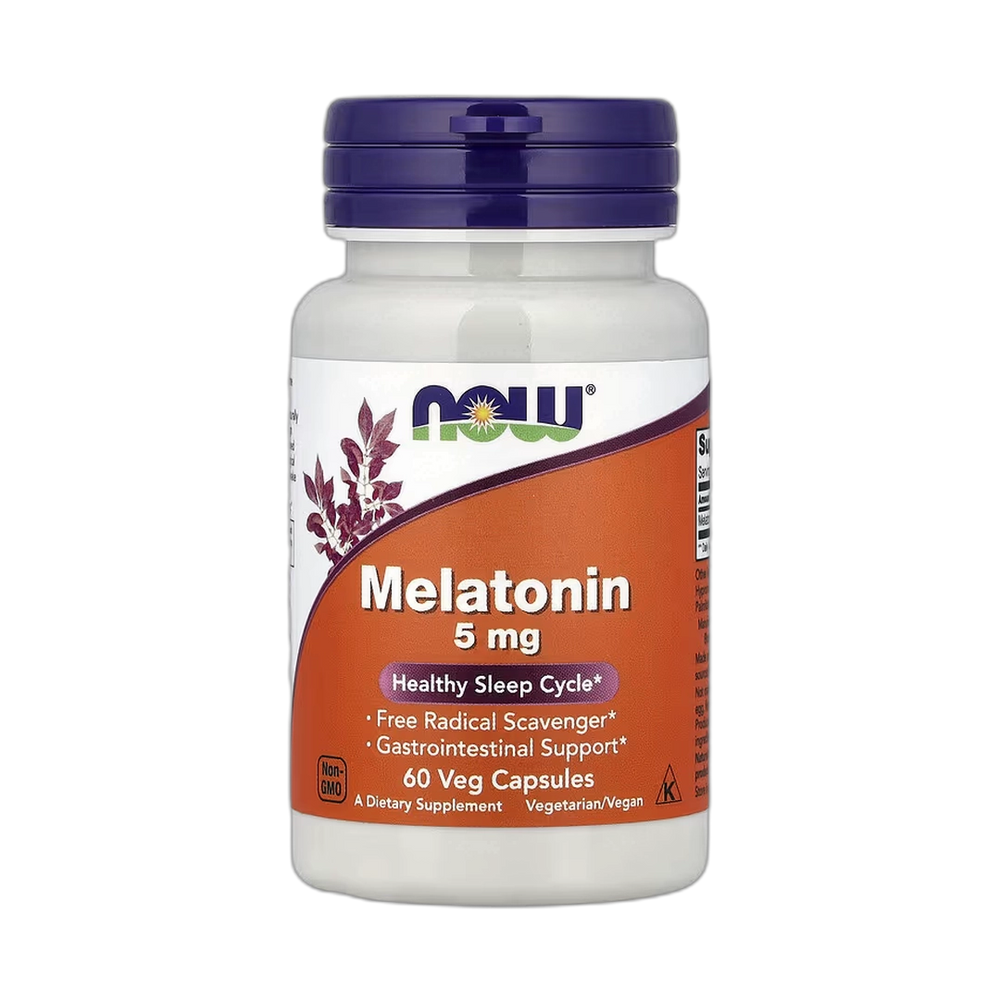 NOW Foods, Melatonin, 5 mg, 60 Veg Capsules
