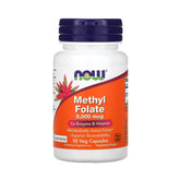 NOW Foods, Methyl Folate, 5,000 mcg, 50 Veg Capsules