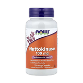 NOW Foods, Nattokinase, 100 mg, 120 Veg Capsules