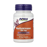 NOW Foods, Nattokinase, 100 mg, 60 Veg Capsules