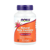 NOW Foods, Natural Beta Carotene, 7,500 mcg (25,000 IU), 180 Softgels