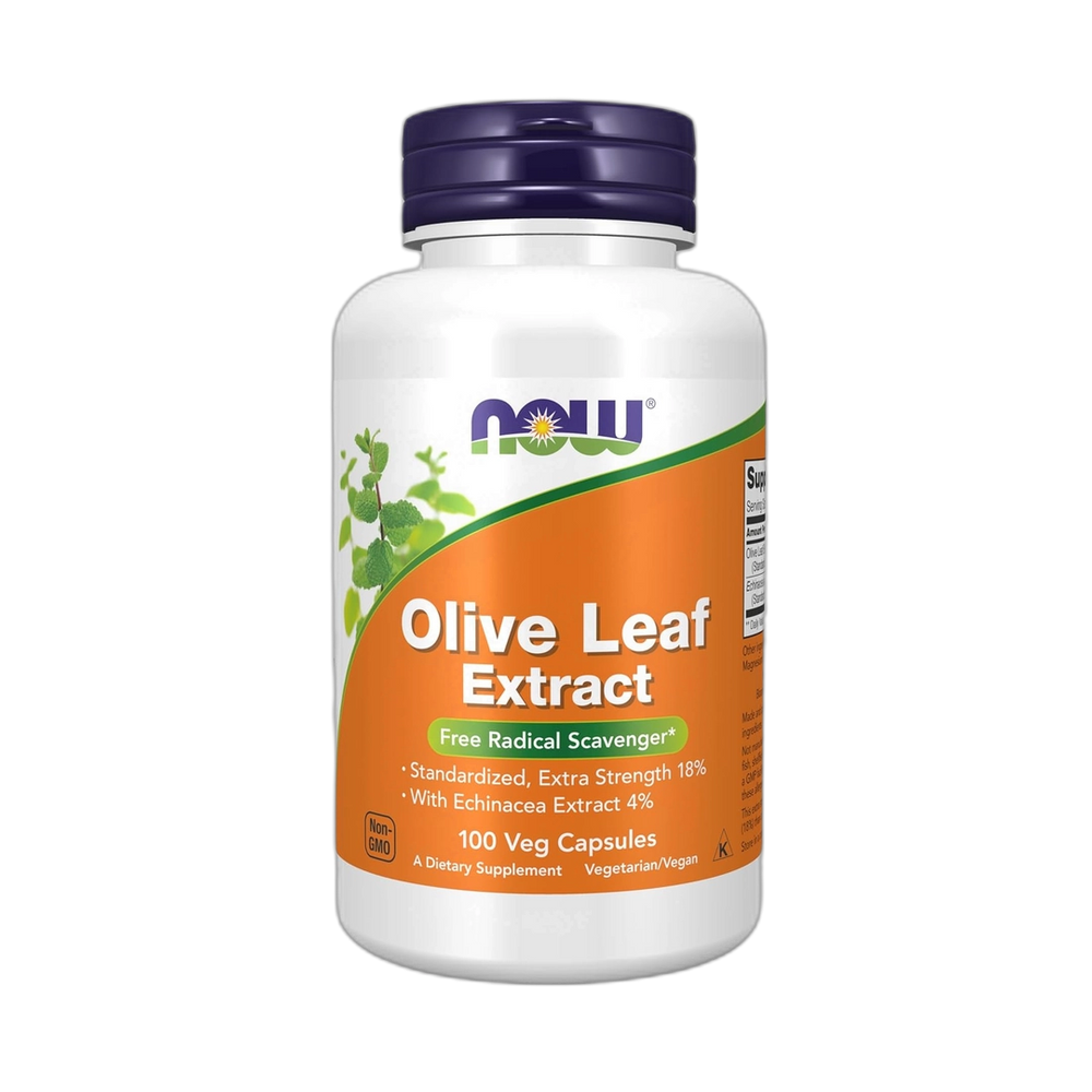 NOW Foods, Olive Leaf Extract, 100 Veg Capsules