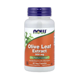 NOW Foods, Olive Leaf Extract, 500 mg, 60 Veg Capsules