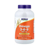 NOW Foods, Omega 3-6-9, 250 Softgels