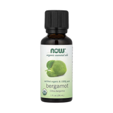 NOW Foods, Organic Essential Oils, Bergamot, 1 fl oz, 30 ml