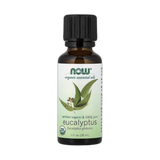 NOW Foods, Organic Essential Oils, Eucalyptus, 1 fl oz, 30 ml
