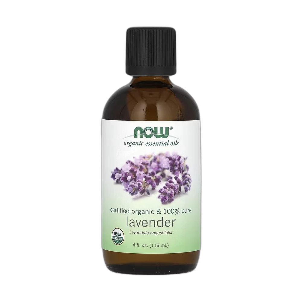 NOW Foods, Organic Essential Oils, Lavender, 4 fl oz, 118 ml