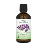 NOW Foods, Organic Essential Oils, Lavender, 4 fl oz, 118 ml