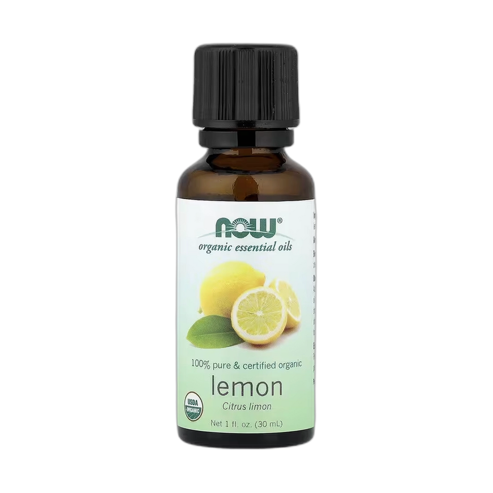 NOW Foods, Organic Essential Oils, Lemon, 1 fl oz, 30 ml