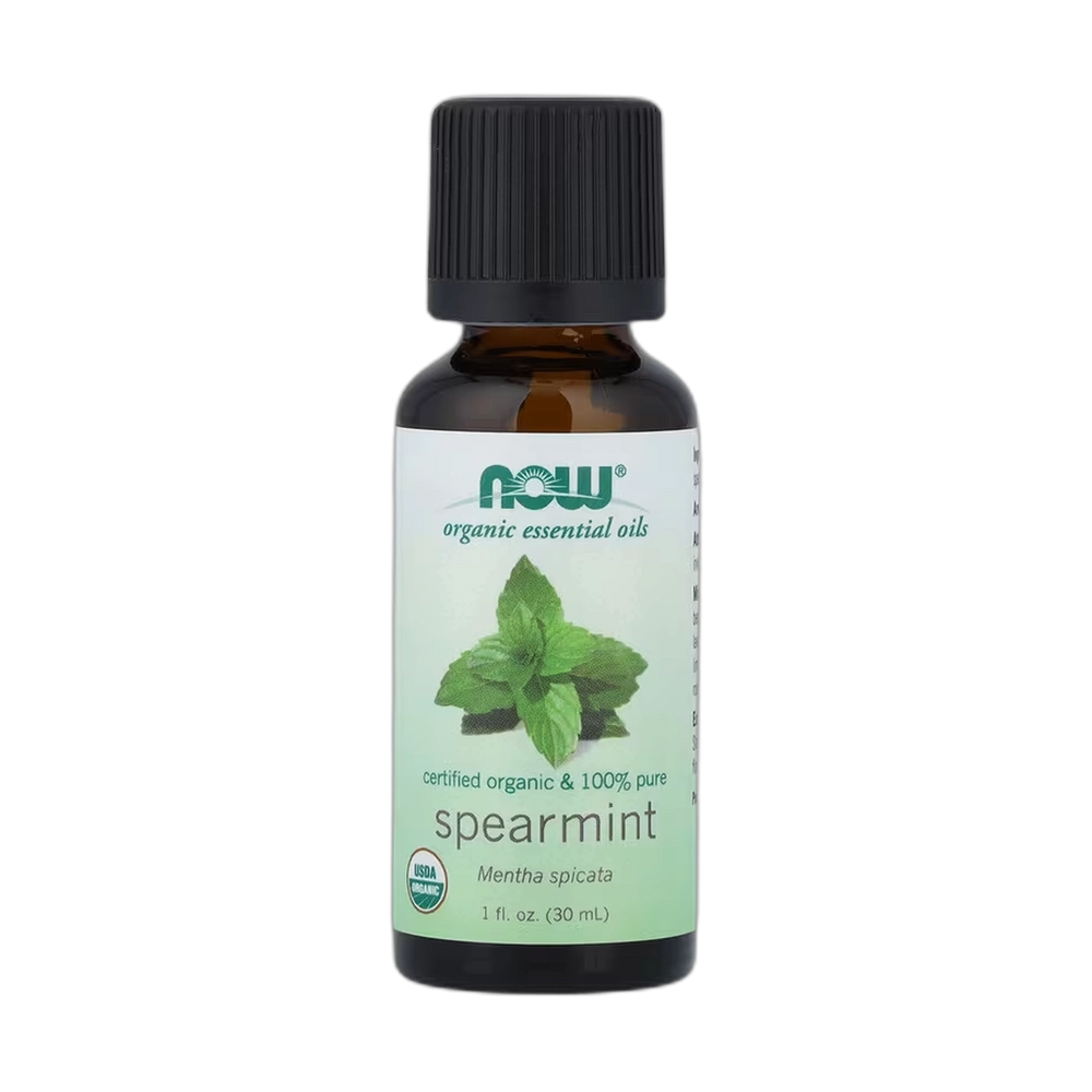 NOW Foods, Organic Essential Oils, Spearmint, 1 fl oz, 30 ml