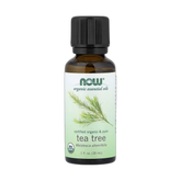 NOW Foods, Organic Essential Oils, Tea Tree, 1 fl oz, 30 ml