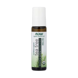 NOW Foods, Organic Essential Oils, Tea Tree Roll-On, 1/3 fl oz, 10 ml