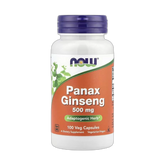 NOW Foods, Panax Ginseng , 500 mg, 100 Veg Capsules