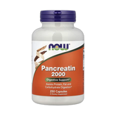 NOW Foods, Pancreatin 2000, 250 Capsules