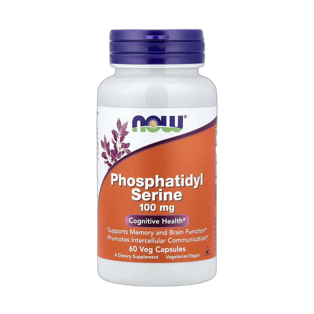 NOW Foods, Phosphatidyl Serine, 100 mg, 60 Veg Capsules