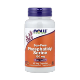 NOW Foods, Phosphatidyl Serine, Soy-Free, 150 mg, 60 Veg Capsules