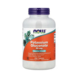 NOW Foods, Potassium Gluconate, 99 mg, 250 Tablets