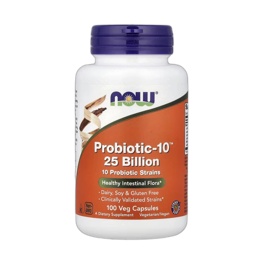 NOW Foods, Probiotic-10, 100 Veg Capsules