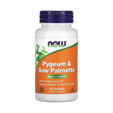 NOW Foods, Pygeum & Saw Palmetto, 60 Softgels