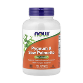 NOW Foods, Pygeum & Saw Palmetto With Pumpkin Seed Oil, 120 Softgels