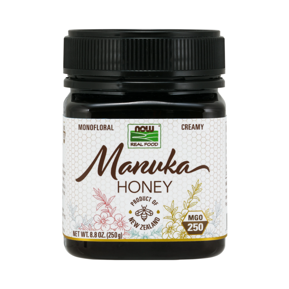 NOW Foods, Real Food, Manuka Honey, MGO 250, 8.8 Oz