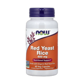 NOW Foods, Red Yeast Rice, 600 mg, 60 Veg Capsules