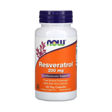 NOW Foods, Resveratrol, 200 mg, 60 Veg Capsules
