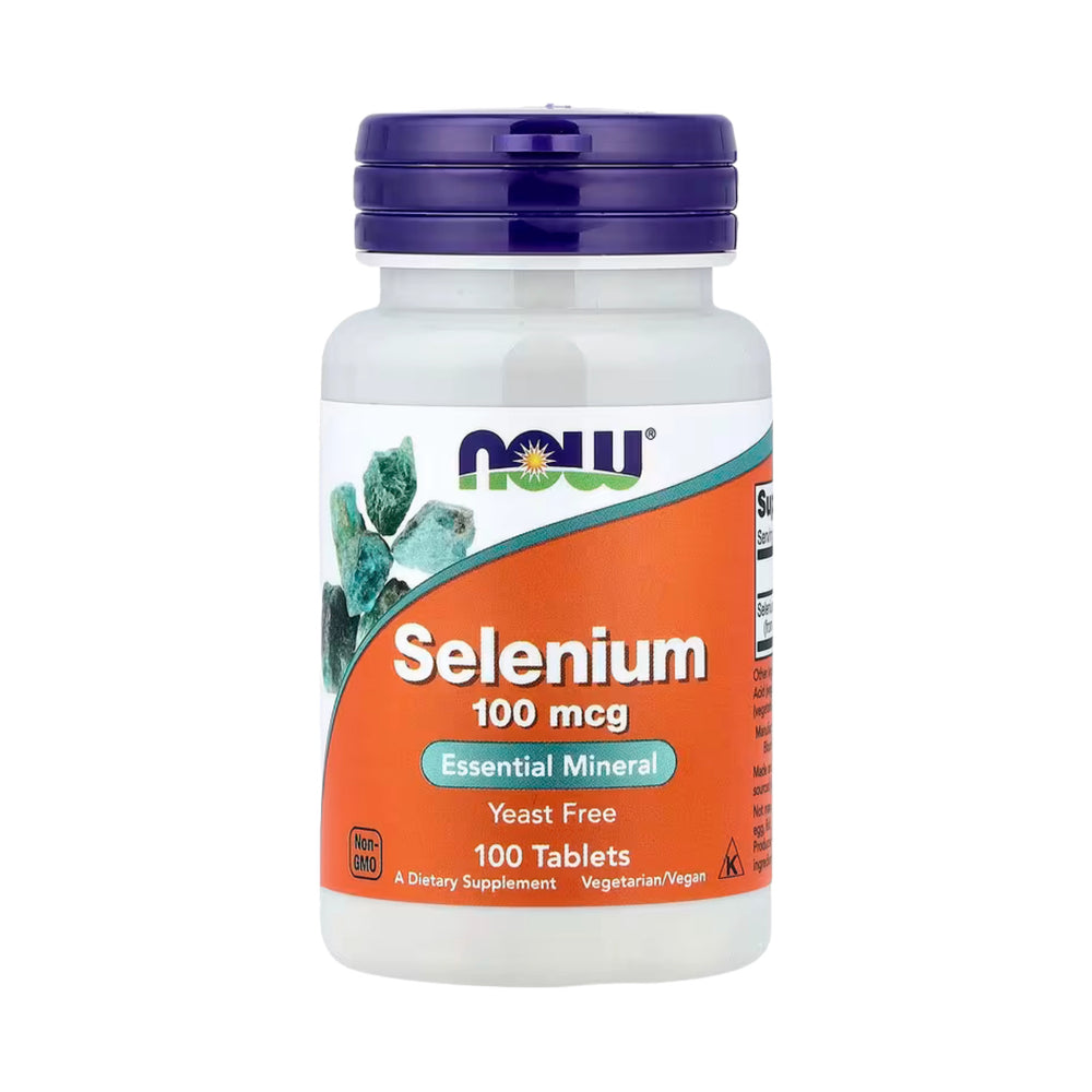 NOW Foods, Selenium, 100 mcg, 100 Tablets