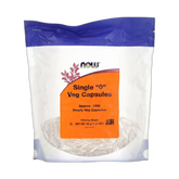 NOW Foods, Single "0" Veg Capsules, 1000 Empty Veg Capsules