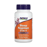 NOW Foods, Sleep Regimen 3-in-1, 90 Veg Capsules
