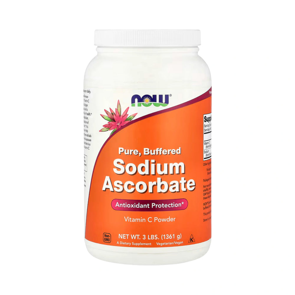 NOW Foods, Sodium Ascorbate Powder, 3 lbs, 1361 g