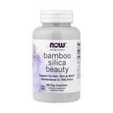 NOW Foods, Solutions, Bamboo Silica Beauty, 90 Veg Capsules