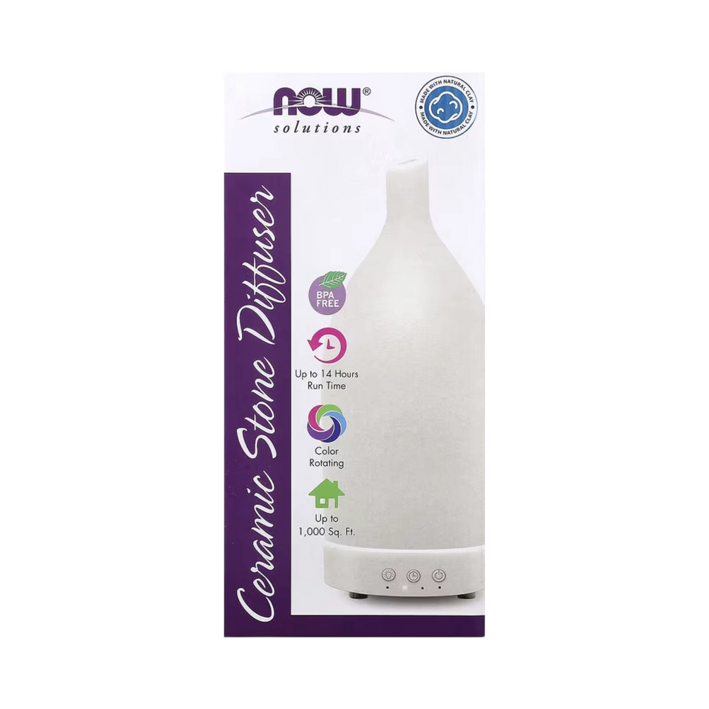 NOW Foods, Solutions, Ceramic Stone Diffuser, 1 Diffuser
