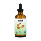 NOW Foods, Solutions, Certified Organic & 100% Pure Argan Oil, 4 fl oz, 118 ml