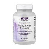 NOW Foods, Solutions, Clinically Advanced Hair, Skin & Nails, 90 Capsules