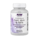 NOW Foods, Solutions, Clinically Advanced Hair, Skin & Nails, 90 Capsules