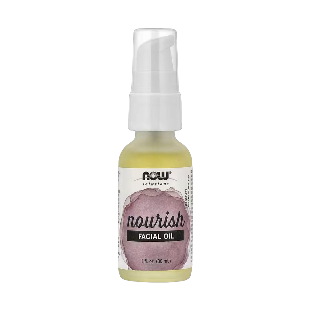NOW Foods, Solutions, Facial Oil, Nourish, 1 fl oz, 30 ml