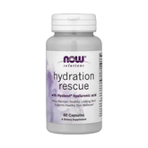 NOW Foods, Solutions, Hydration Rescue with Hyabest® Hyaluronic Acid, 60 Capsules