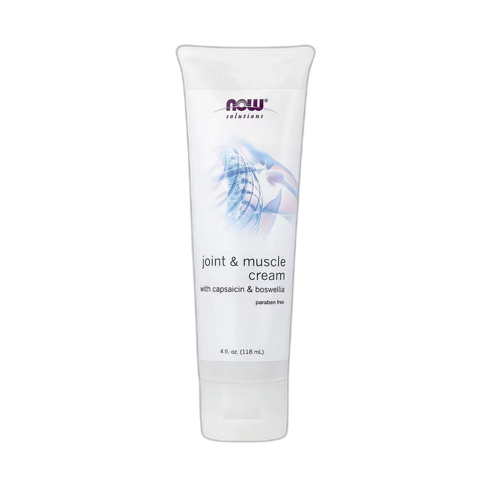 NOW Foods, Solutions, Joint and Muscle Cream, 4 fl oz, 118 ml