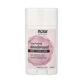 NOW Foods, Solutions, Long-Lasting Deodorant, Rose + Ylang Ylang, 2.2 oz, 62 g