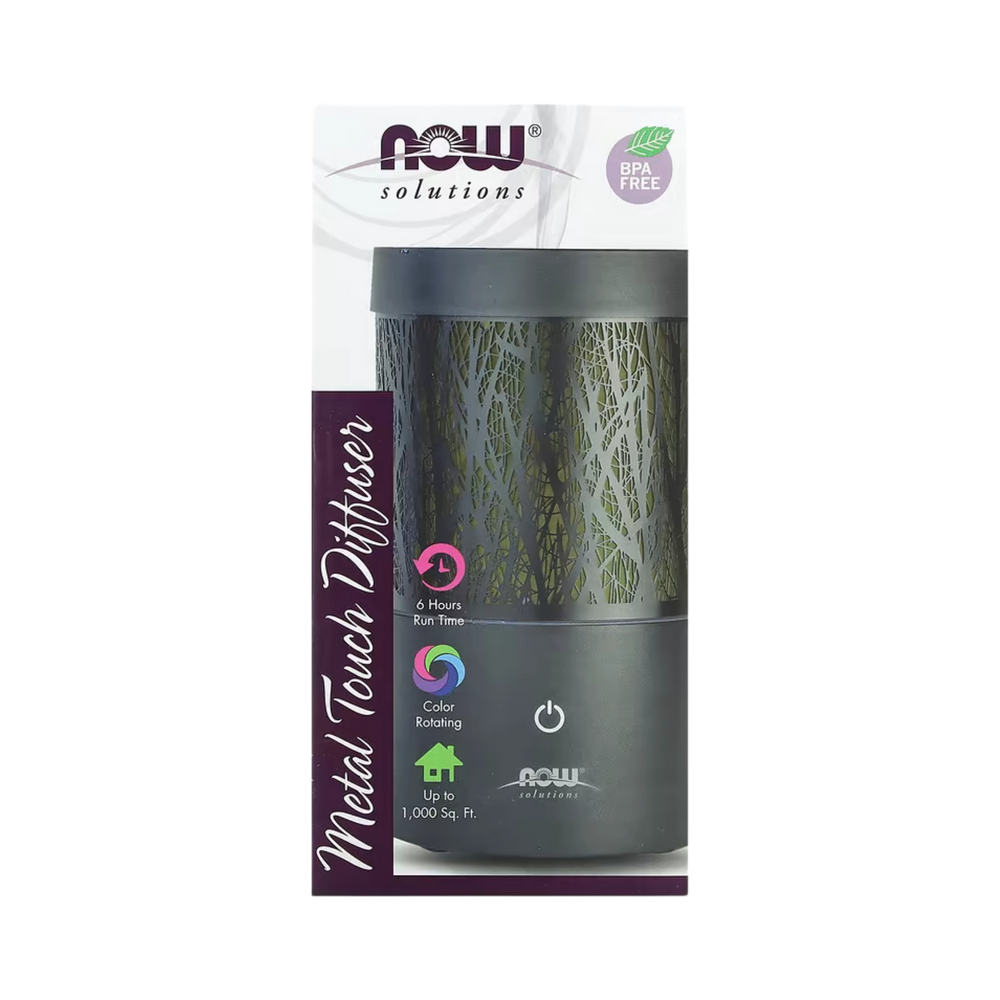 NOW Foods, Solutions, Metal Touch Diffuser, 1 Diffuser