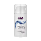 NOW Foods, Solutions, Progesterone from Wild Yam, Balancing Skin Cream, Fragrance Free, 3 oz, 85 g