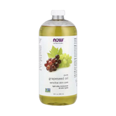 NOW Foods, Solutions, Pure Grapeseed Oil, All Skin Types, 32 fl oz, 946 ml