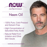 NOW Foods, Solutions, Pure Neem Oil, 1 fl oz, 30 ml
