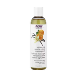 NOW Foods, Solutions, Refreshing Massage Oil, Vanilla Citrus, 8 fl oz, 237 ml