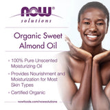NOW Foods, Solutions, Sweet Almond Oil, 8 fl oz, 237 ml