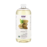 NOW Foods, Solutions, Sweet Almond Oil, Unscented, 32 fl oz, 946 ml