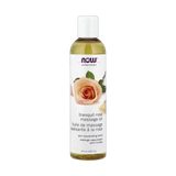 NOW Foods, Solutions, Tranquil Rose Massage Oil, 8 fl oz, 237 ml